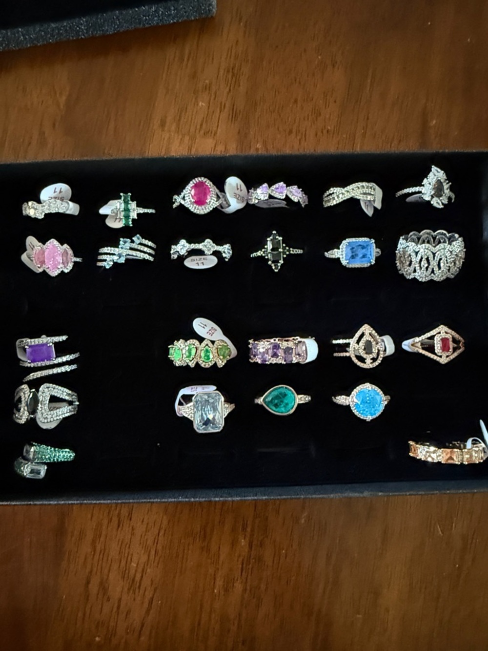 Bomb Party rings size 11 lot NWT all platings